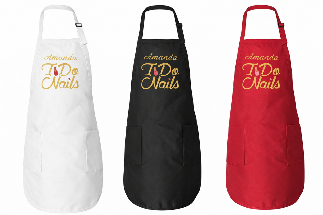 Personalized Nail Tech Apron